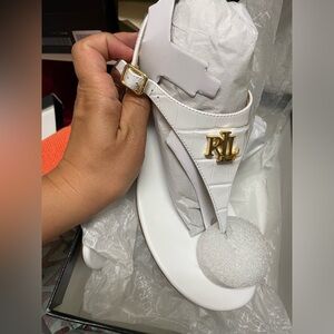 Ralph lauren heeled sandals